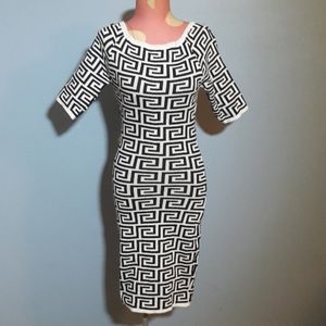 Beautiful stylish Black and white dress